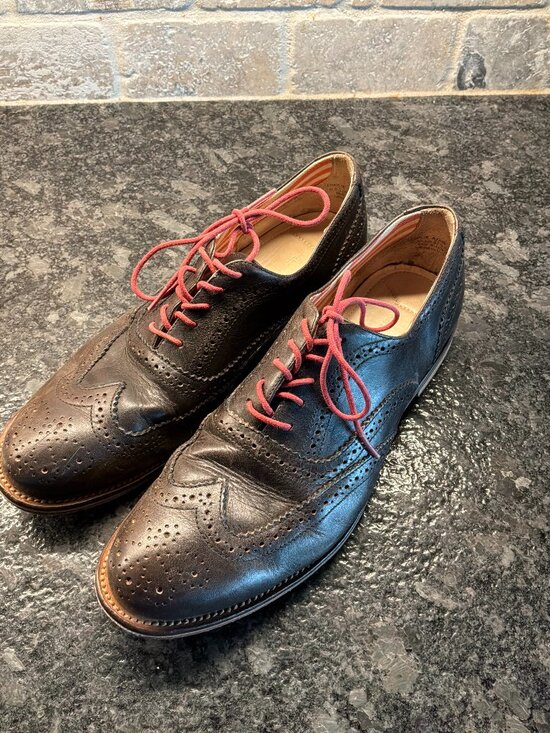 J Shoes Other - J Shoes Men's Charlie Oxford Wingtip dress shoes A2246 brown. size US 9.5.
